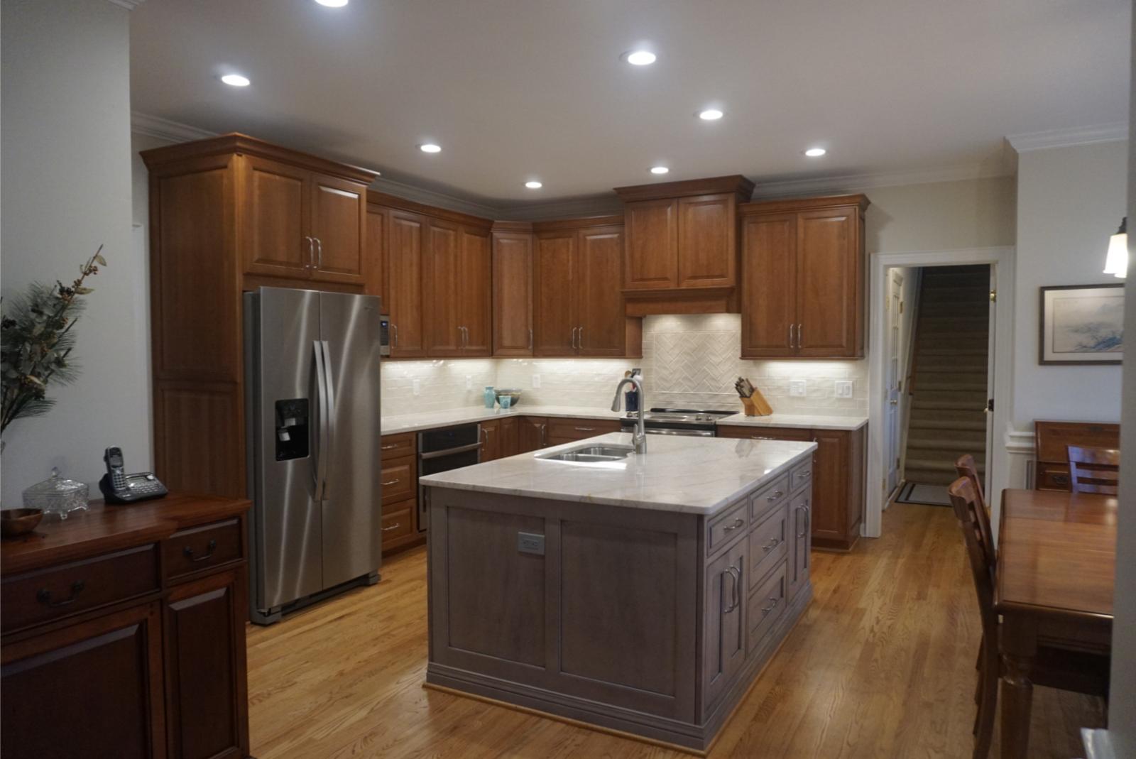 Timeless Oak Kitchen
