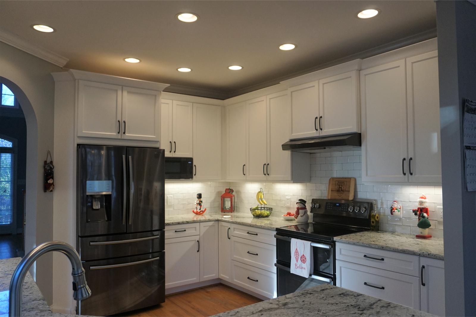 Custom White Kitchen